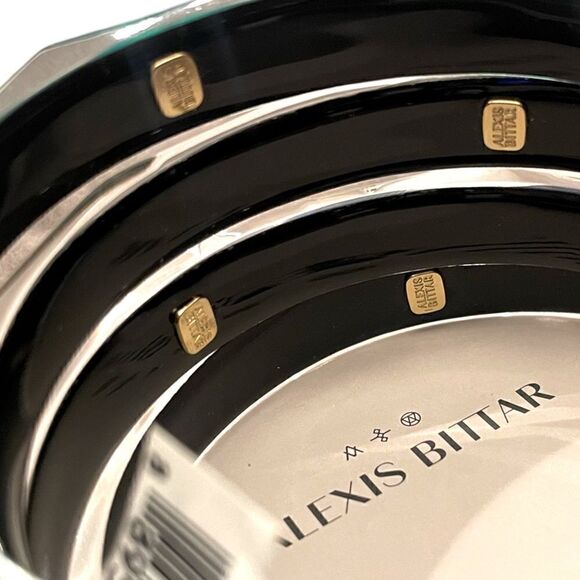 ALEXIS BITTAR Pearl White Lucite Bangle (O/S) - Picture 8 of 8